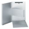 UNV40300 - Deluxe Aluminum Document Box, 0.4" Clip Capacity, Holds 8.5 x 11 Sheets, Aluminum