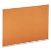 UNV43614 - Cork Bulletin Board, 48" x 36", Tan Surface, Satin Aluminum Frame