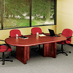 Racetrack Office Tables
