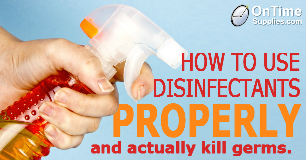 Think disinfectant sprays actually kill germs? Read this ...